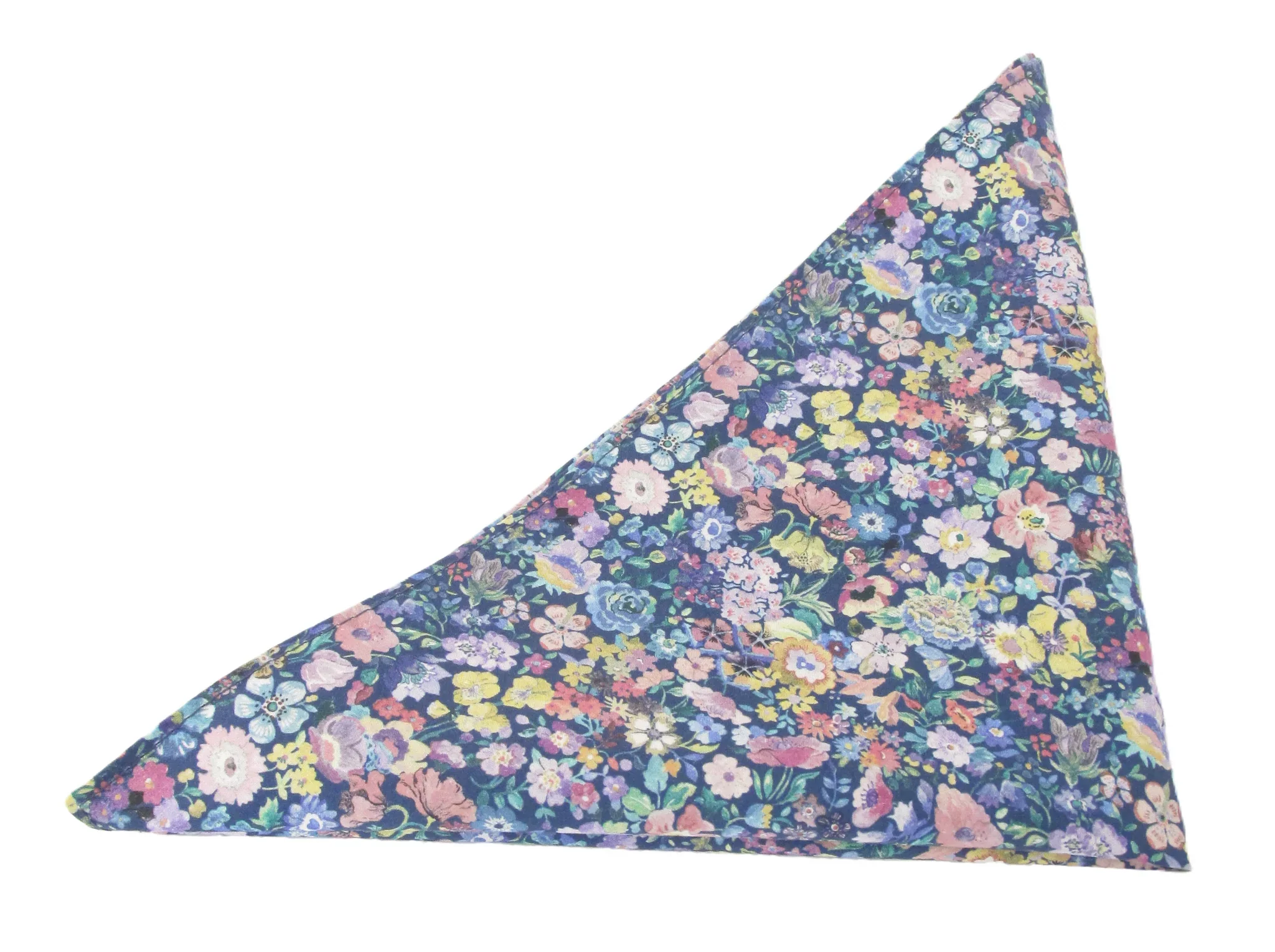 VAN BUCK Liberty Print Cotton Tie & Pocket Square - Classic Garden - Image 3