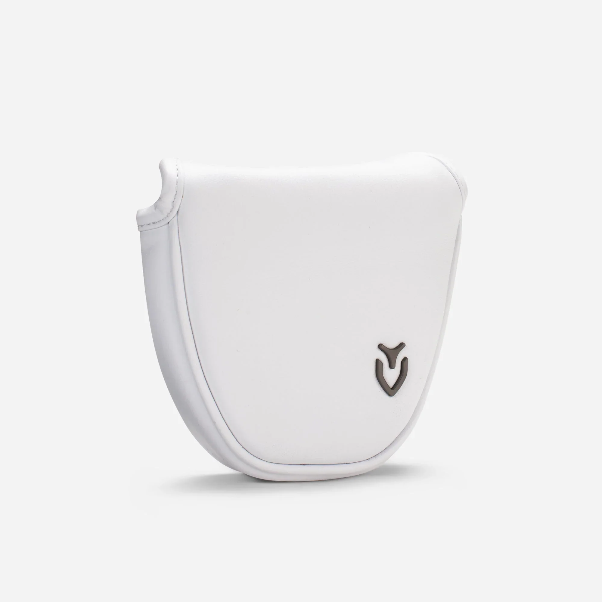 VESSEL Genuine Leather Mallet Putter Cover - White