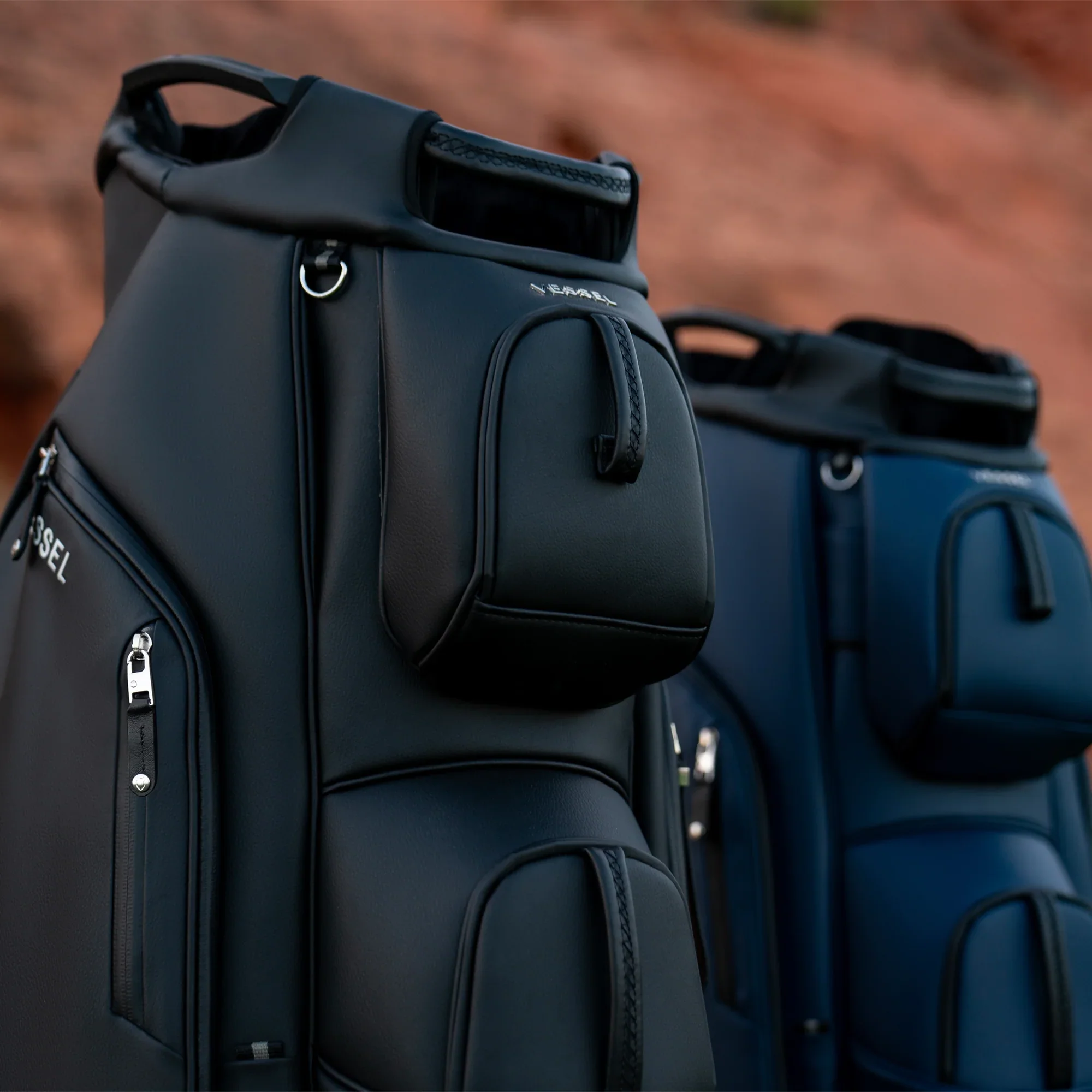 VESSEL Lux Cart II Golf Bag - Nightfire - Image 23