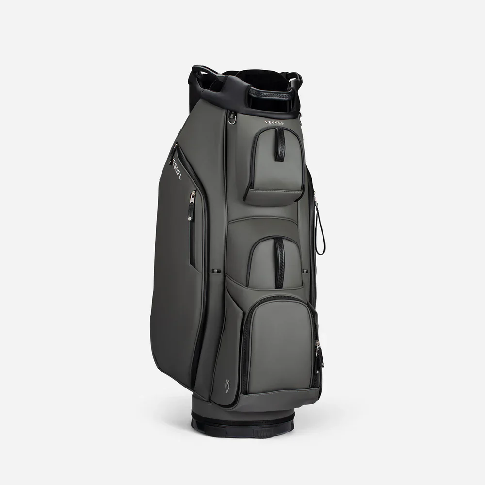 VESSEL Lux Cart II Golf Bag - Pebbled Grey - Image 2