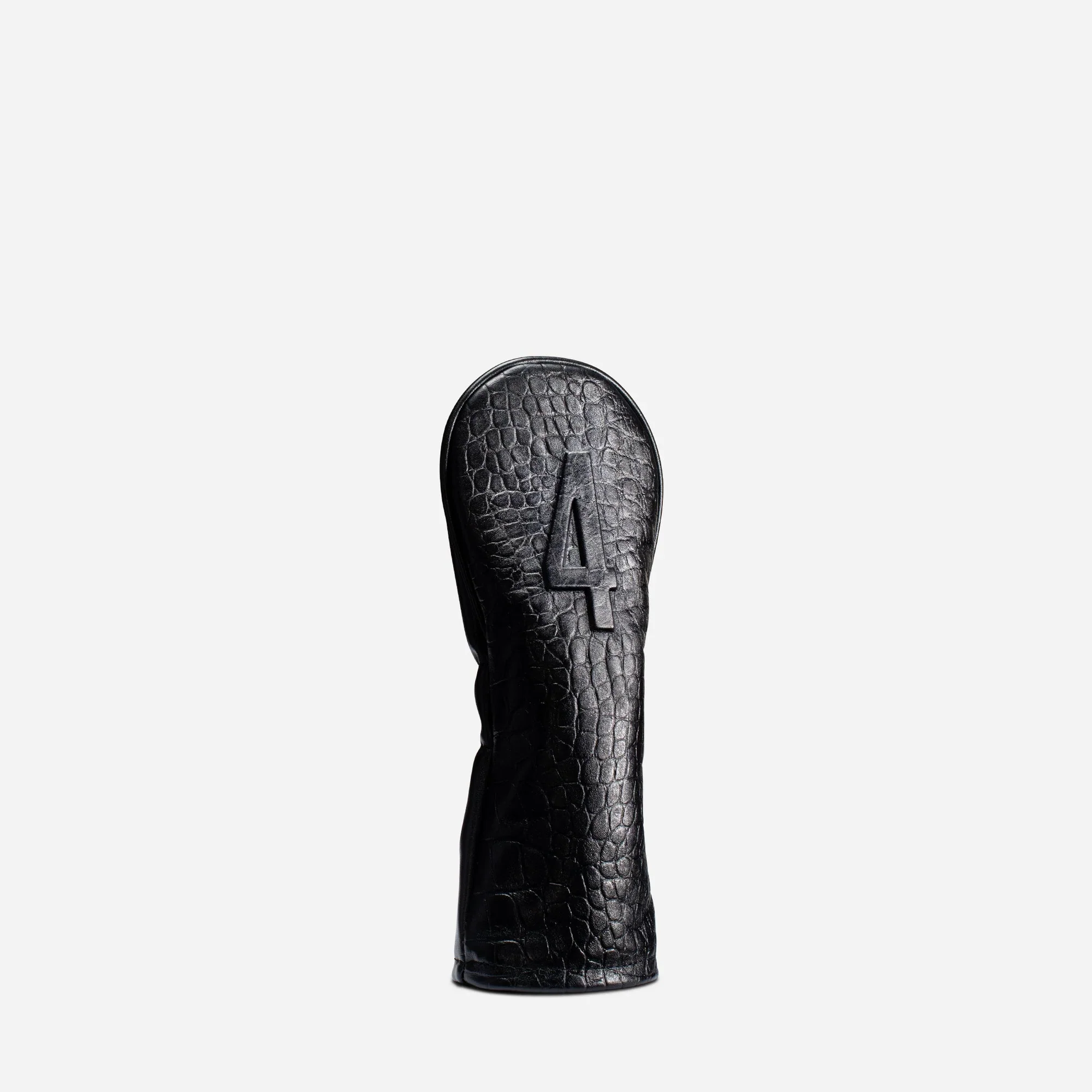 VESSEL Lux Embossé Premium Golf Club Headcover - Croc Black - Image 4