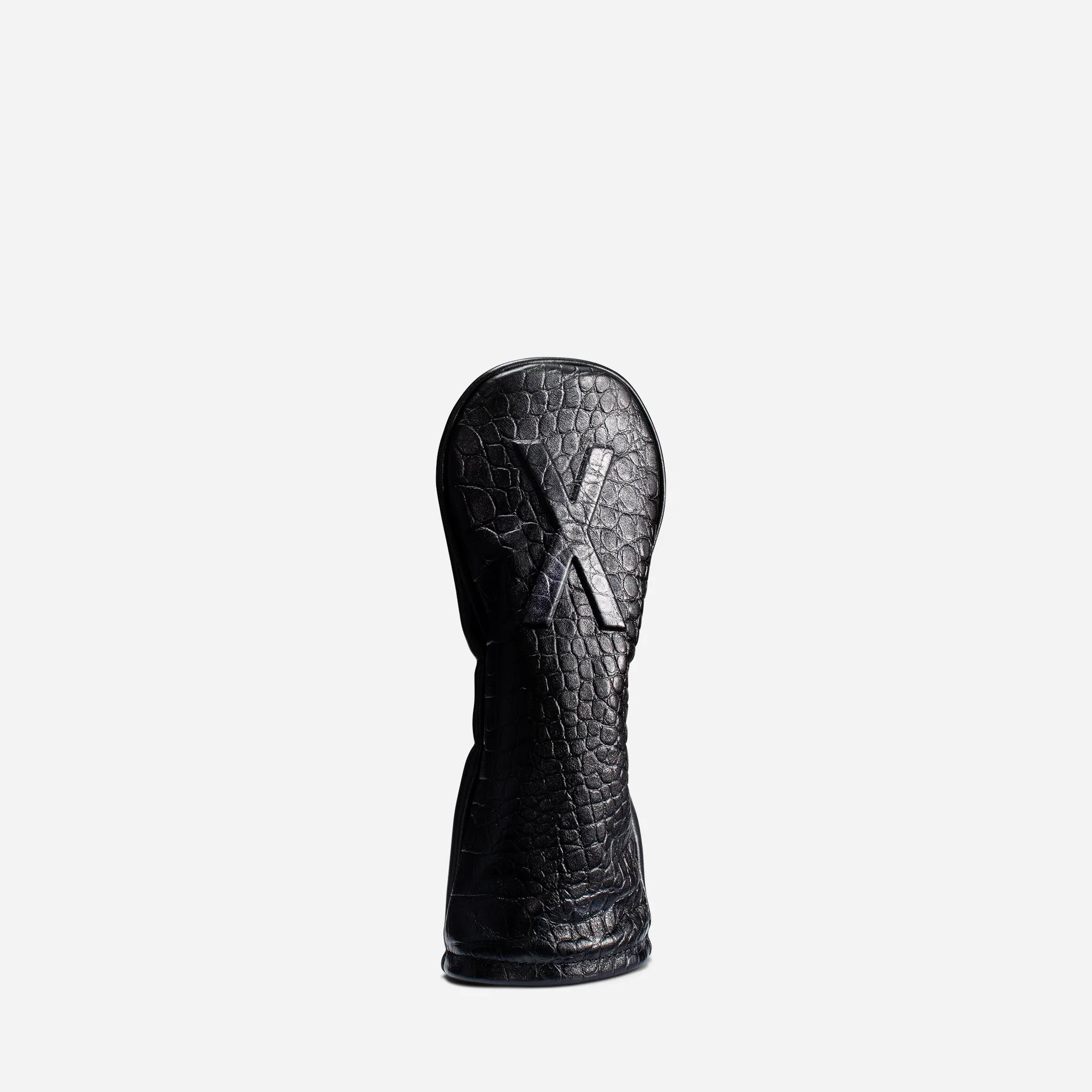 VESSEL Lux Embossé Premium Golf Club Headcover - Croc Black - Image 7