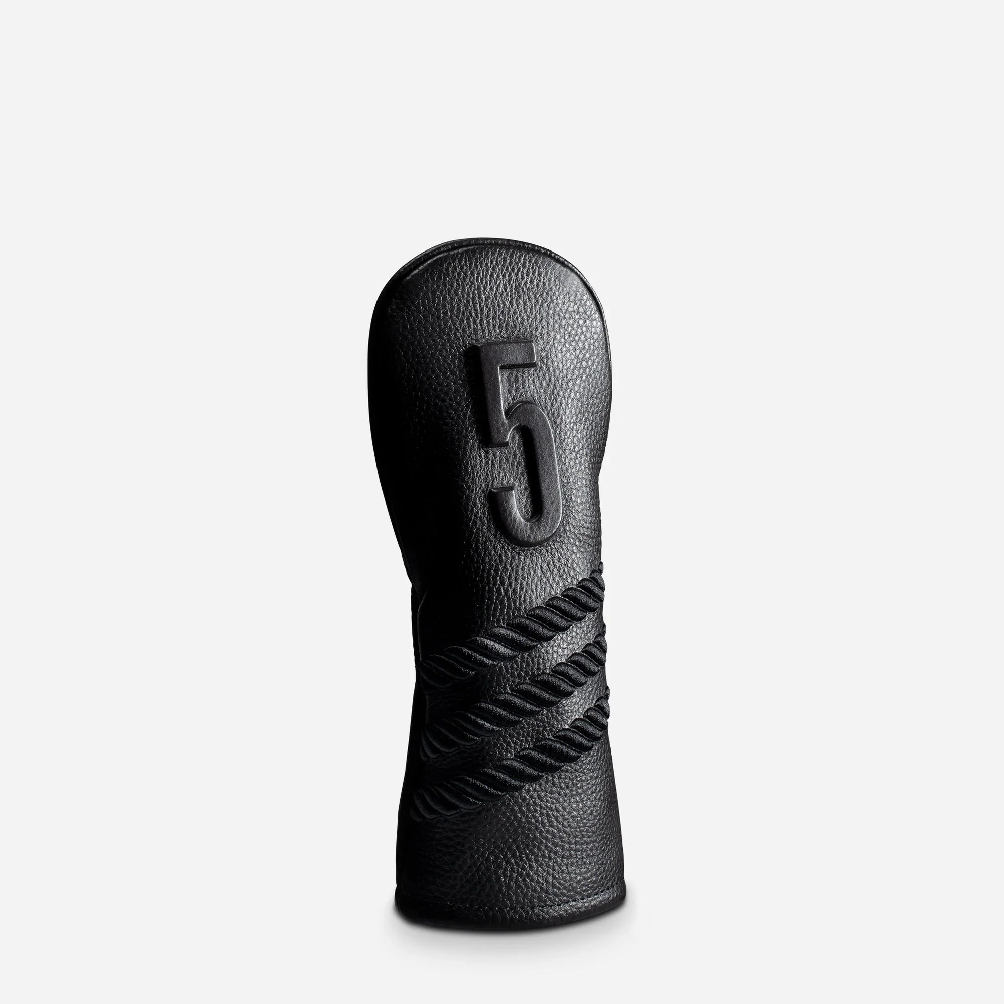 VESSEL Lux Embossé Premium Golf Club Headcover - Striped Black - Image 4