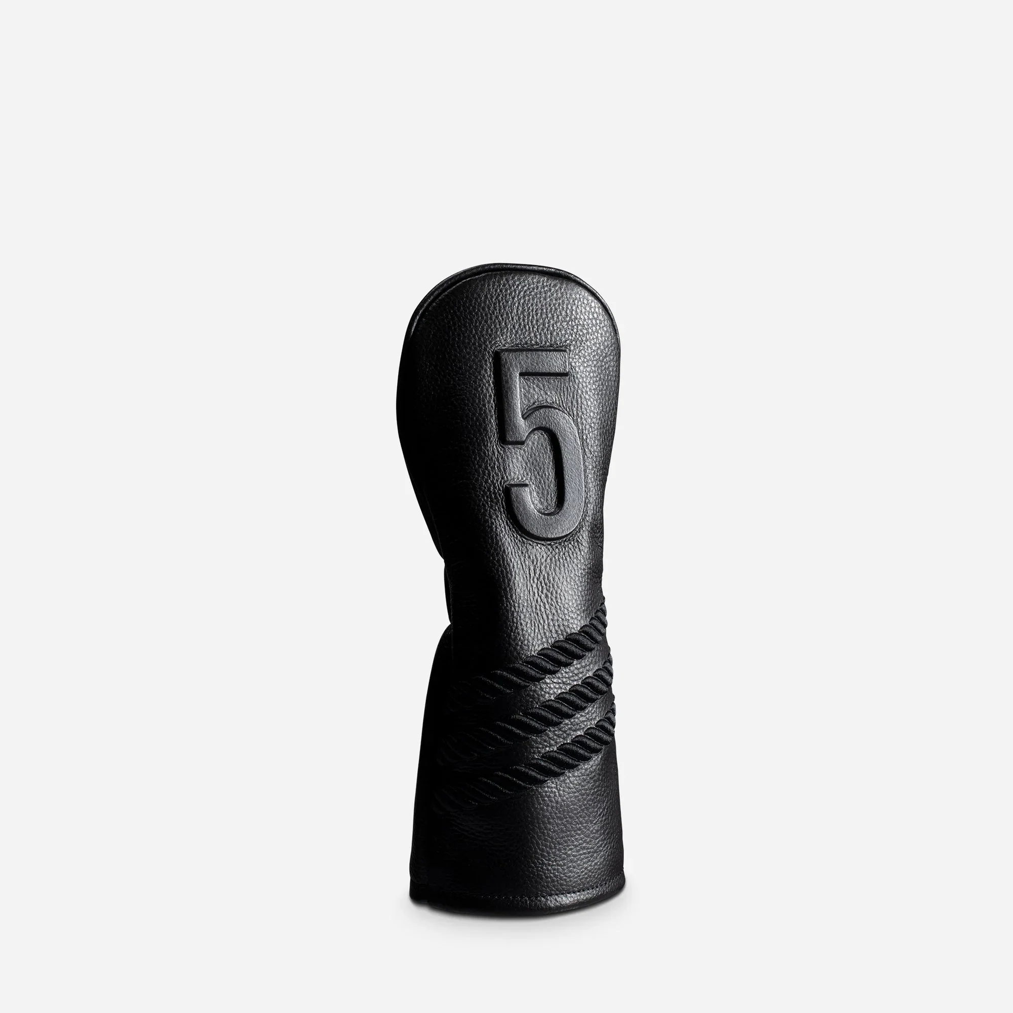 VESSEL Lux Embossé Premium Golf Club Headcover - Striped Black - Image 7