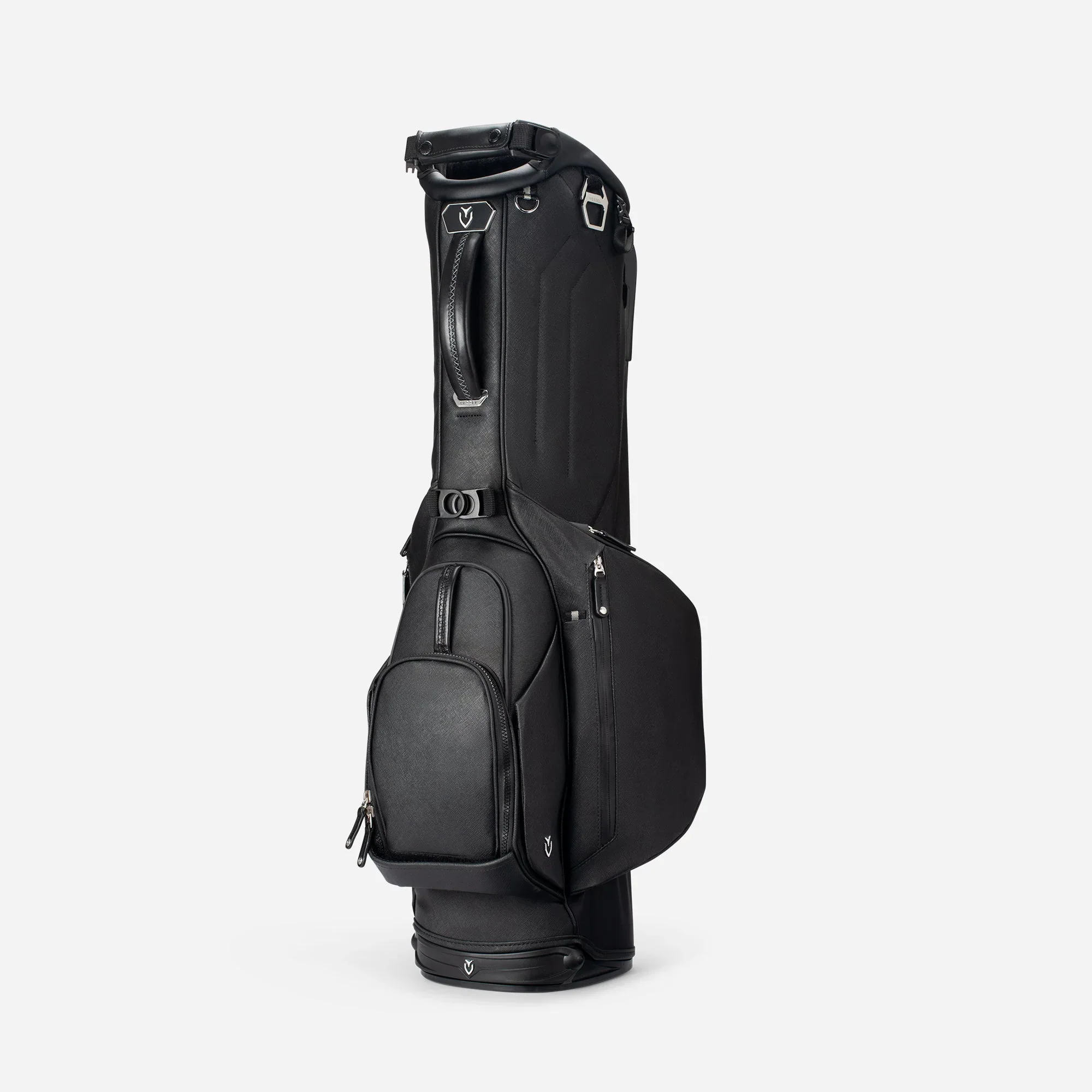 VESSEL Lux Looper Stand Golf Bag - Crosshatch Black - Image 4