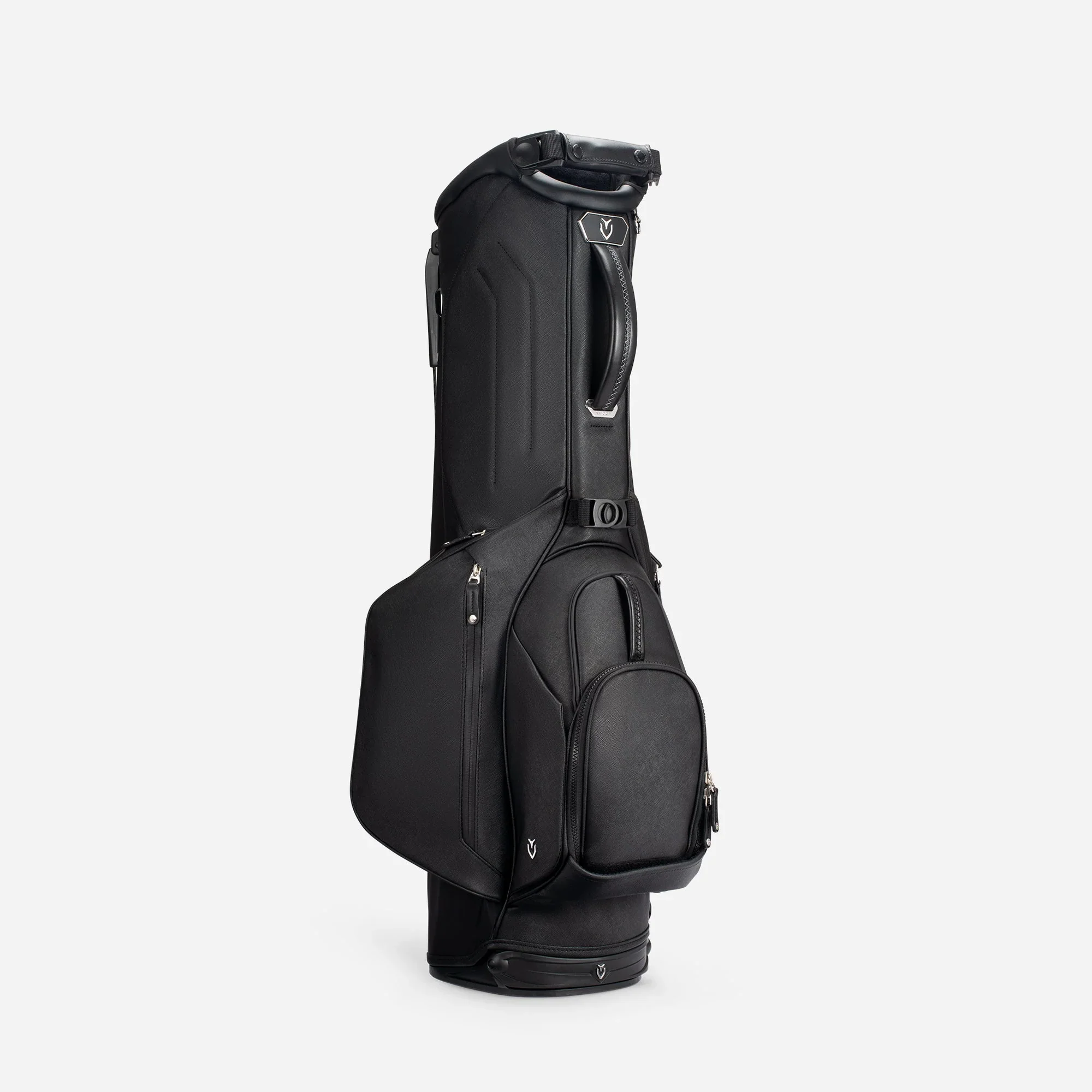 VESSEL Lux Looper Stand Golf Bag - Crosshatch Black - Image 7