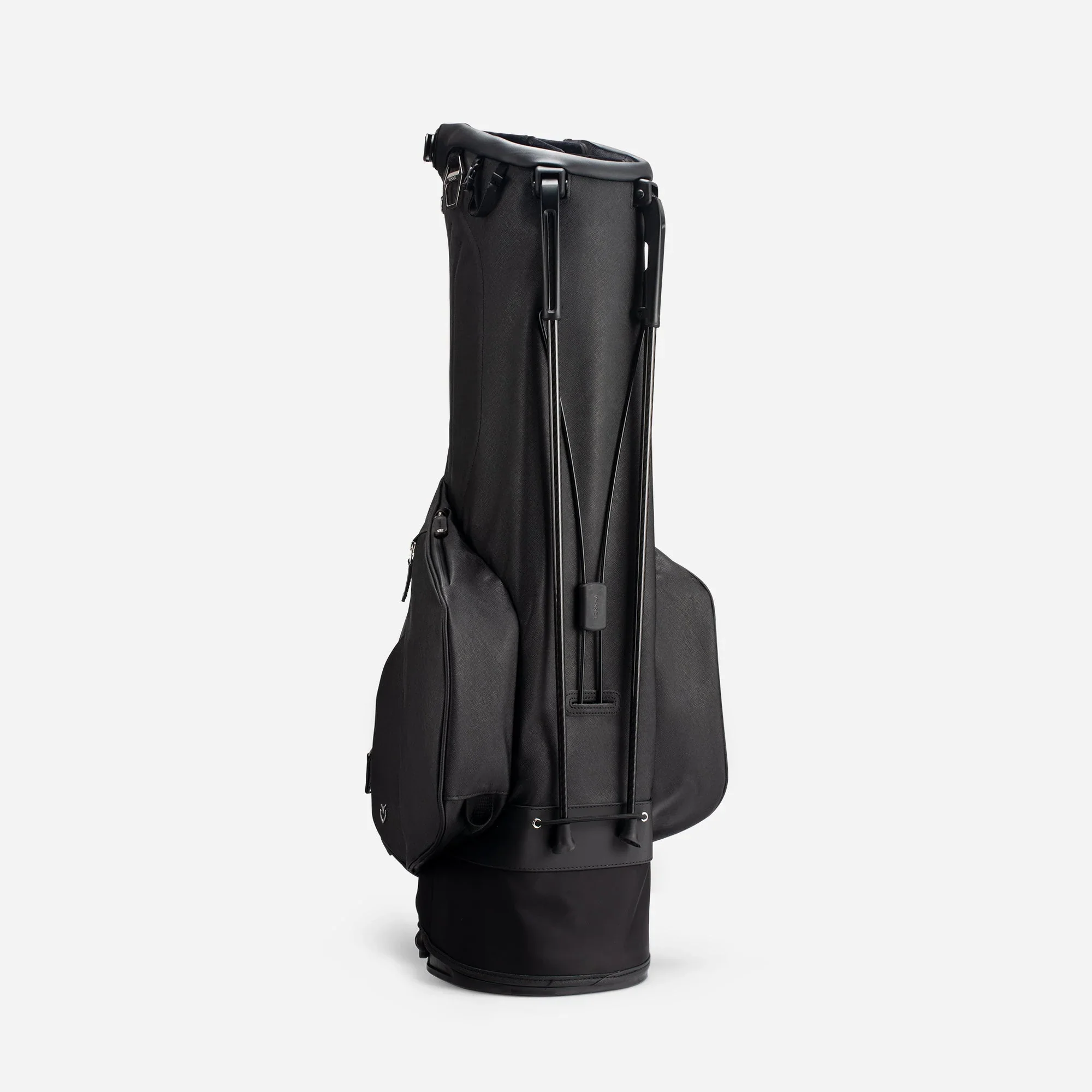 VESSEL Lux Looper Stand Golf Bag - Crosshatch Black - Image 8