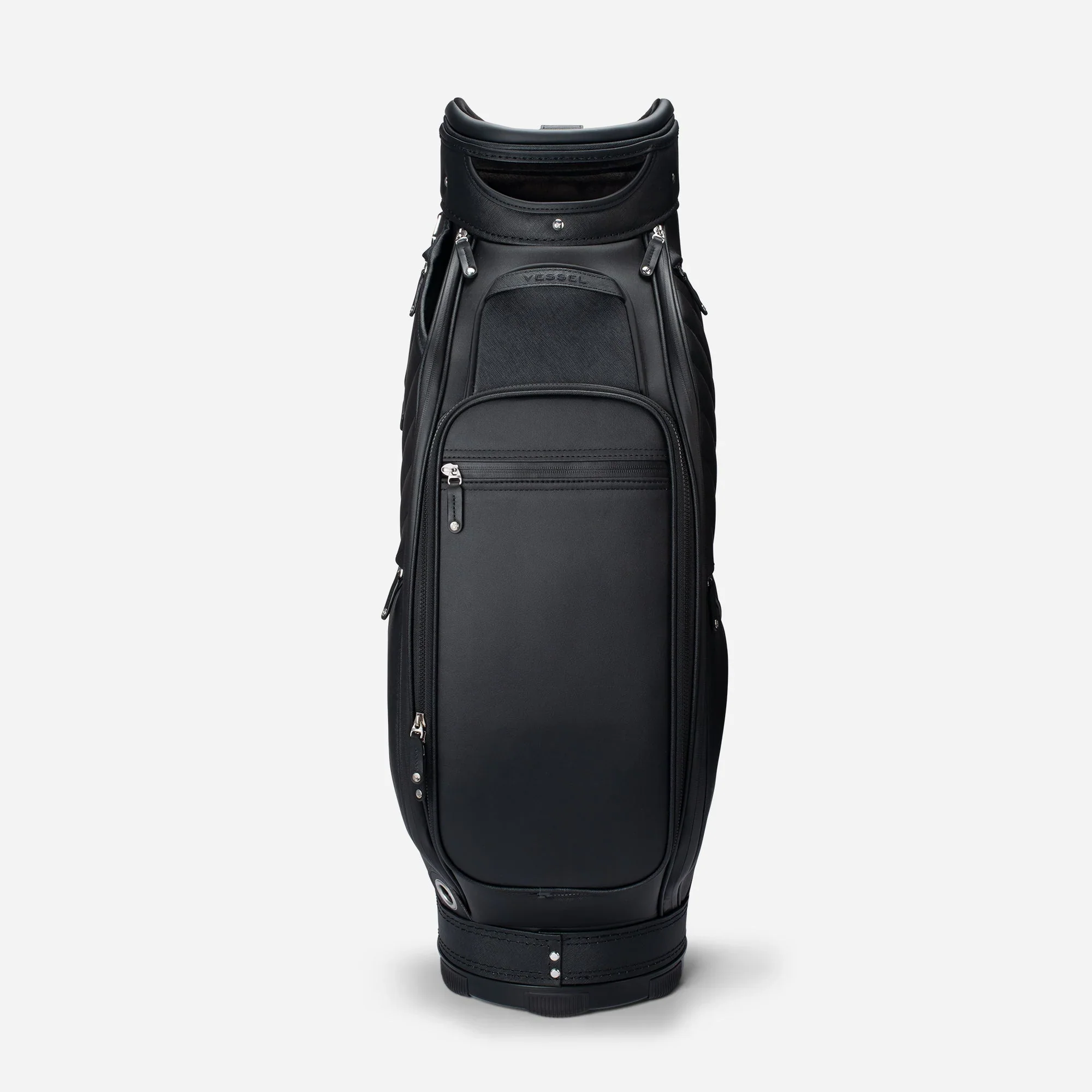 VESSEL Lux Prime Cart Golf Bag - Tour Styling Luxury Performance - Black - Image 8