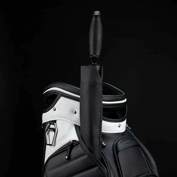VESSEL Lux Prime Cart Golf Bag - Tour Styling Luxury Performance - White/Black - Image 14