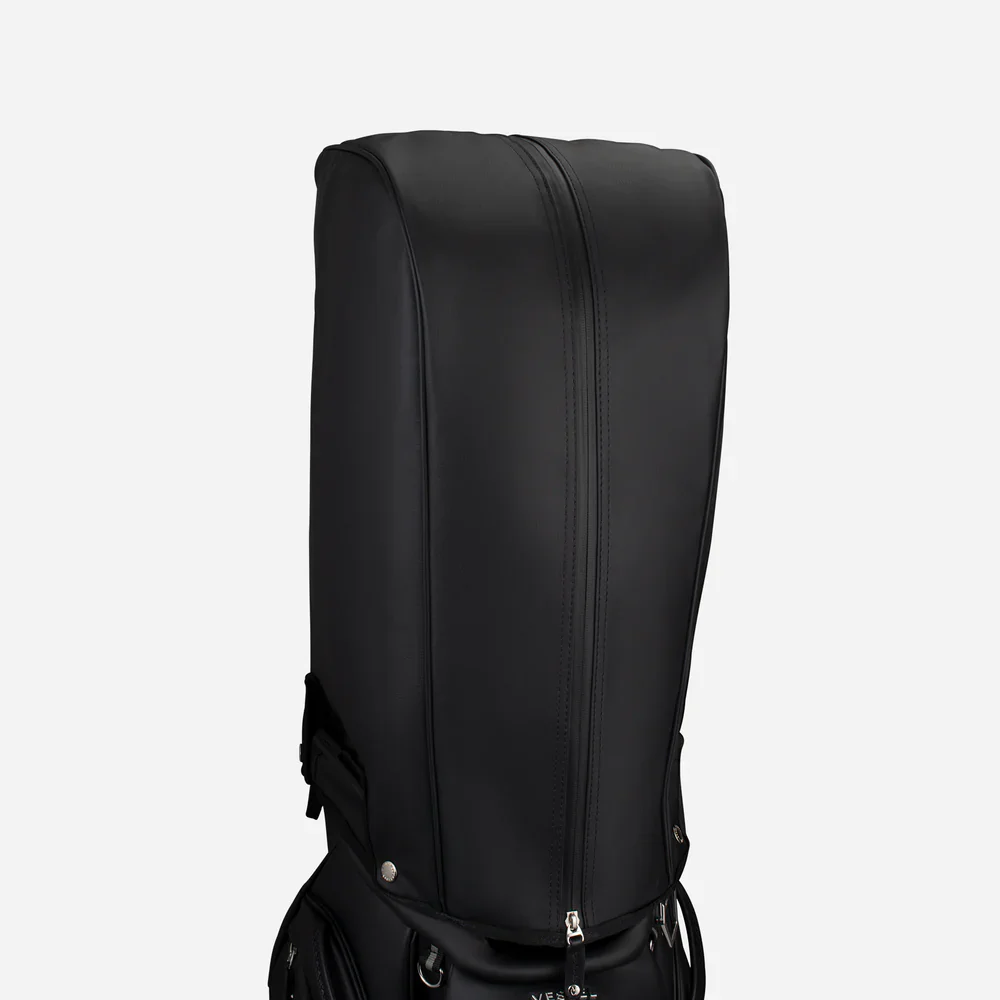 VESSEL Lux Pro Cart II Golf Bag - Pebbled Black - Image 16