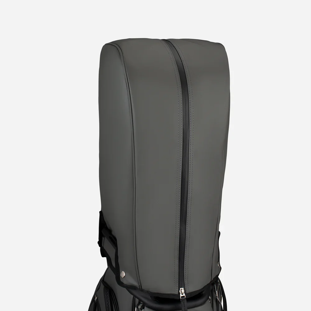 VESSEL Lux Pro Cart II Golf Bag - Pebbled Grey - Image 6