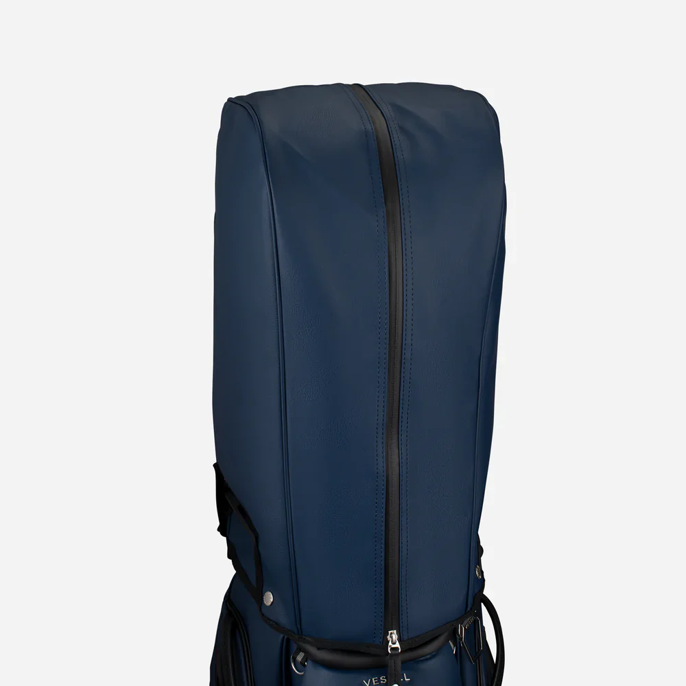 VESSEL Lux Pro Cart II Golf Bag - Pebbled Navy - Image 6