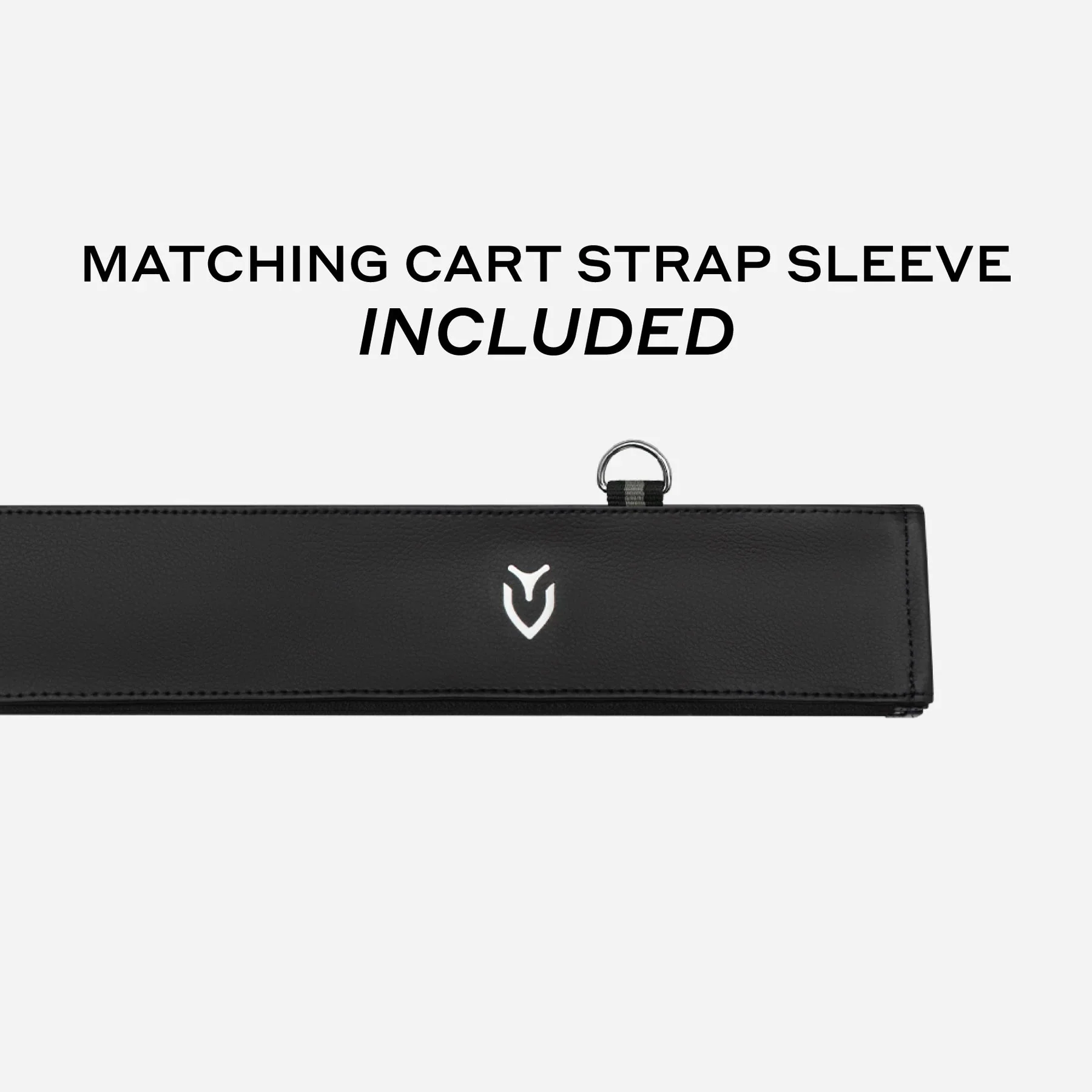 VESSEL Player V Stand Golf Bag - Pebbled Black - Image 8