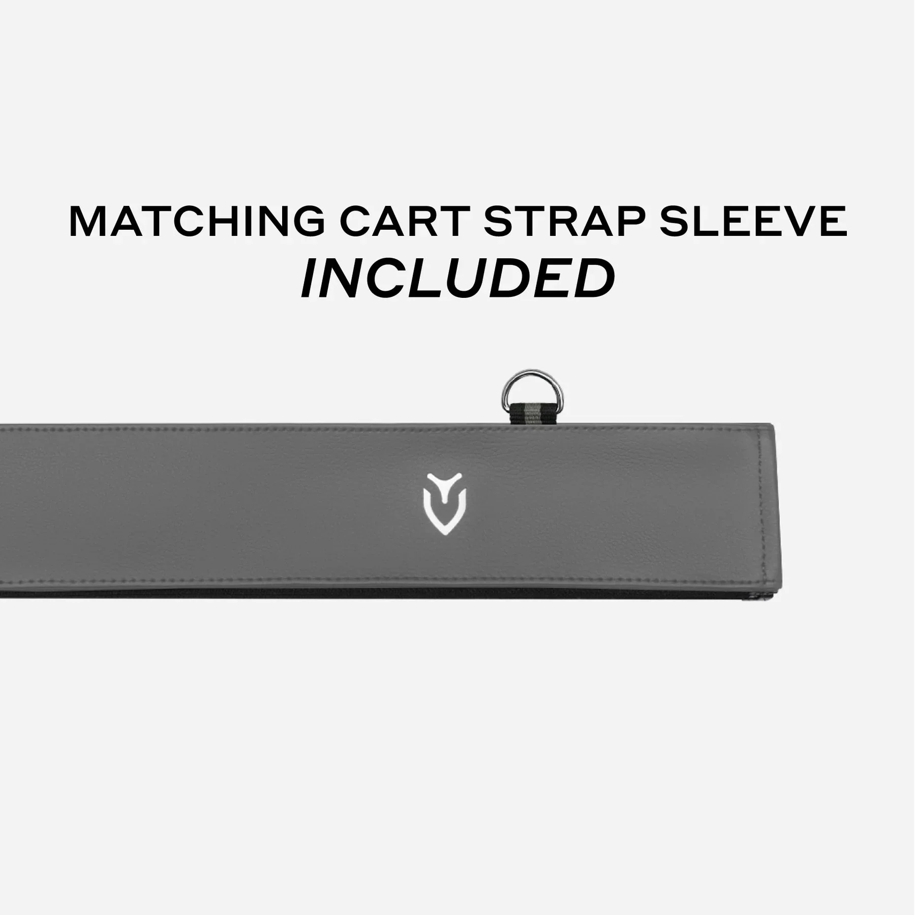 VESSEL Player V Stand Golf Bag - Pebbled Grey - Image 8