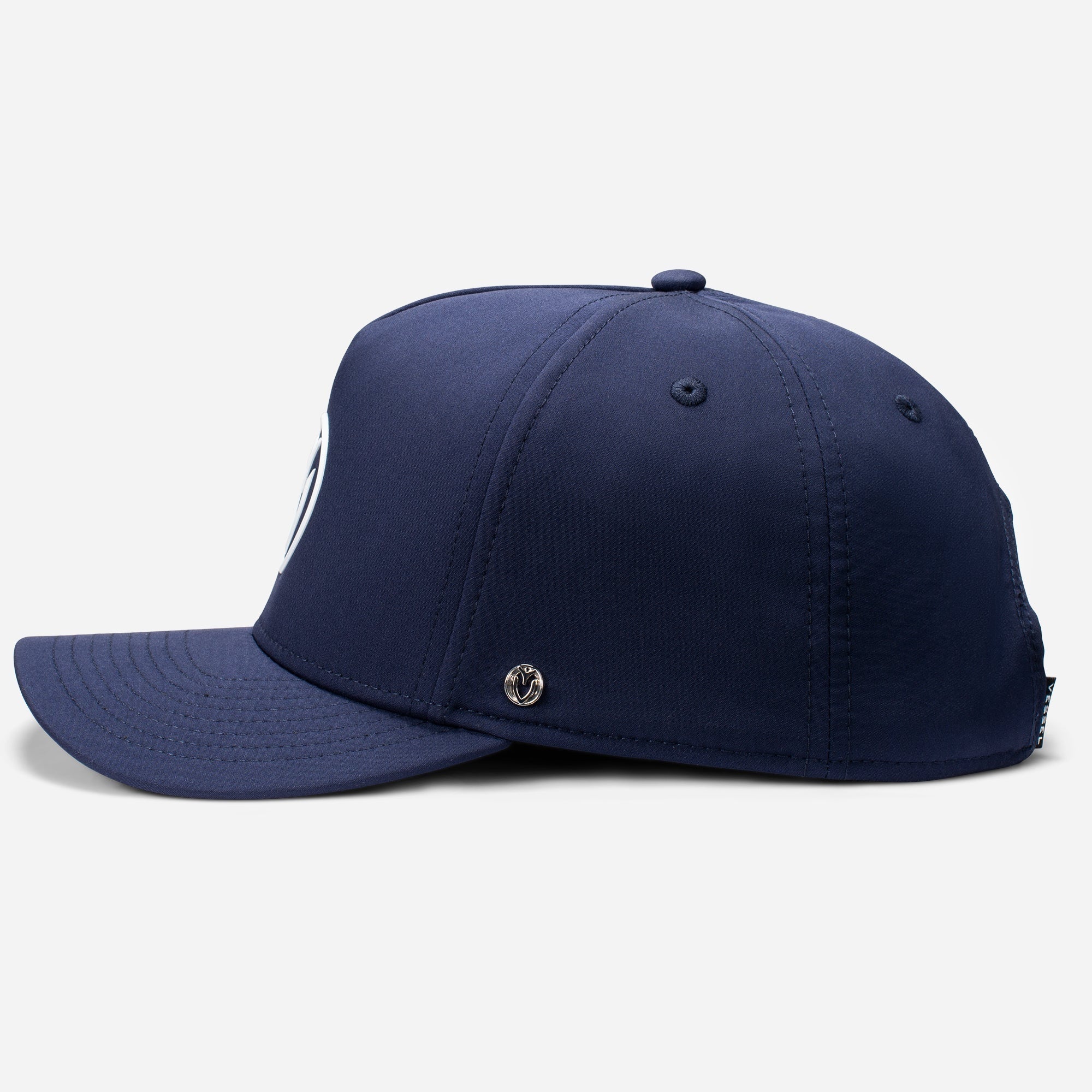 VESSEL Tour Performance Cap - Navy/White - Image 4
