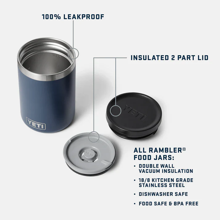 YETI 16 oz (473 ml) Insulated Food Jar - White - Image 3