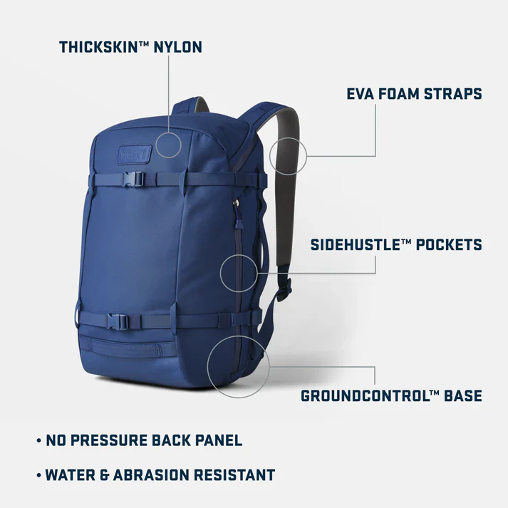 YETI Crossroads Backpack 22L - Black - Image 3