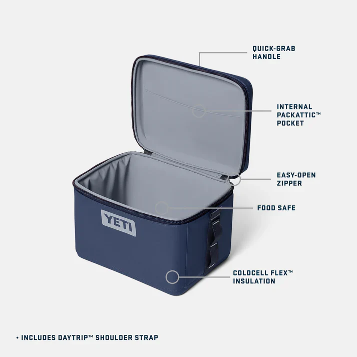 YETI Daytrip 9L Lunch Box - Navy - Image 7
