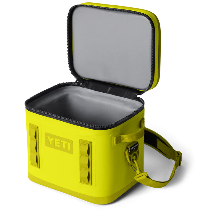 YETI Hopper Flip 12 Waterproof Leakproof Fabric Cooler Bag - Firefly Yellow - Image 2