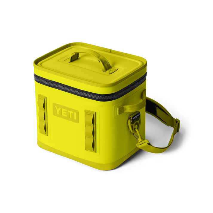 YETI Hopper Flip 12 Waterproof Leakproof Fabric Cooler Bag - Firefly Yellow - Image 3