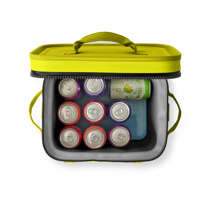 YETI Hopper Flip 12 Waterproof Leakproof Fabric Cooler Bag - Firefly Yellow - Image 7