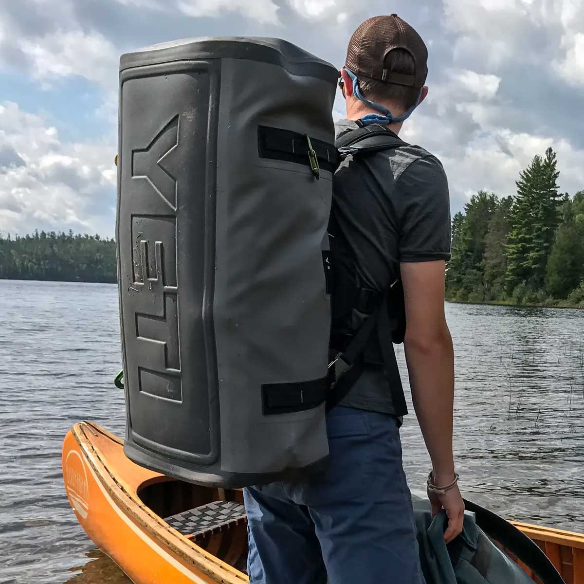 YETI Panga 75L Waterproof Duffel Bag - Storm Grey - Image 2