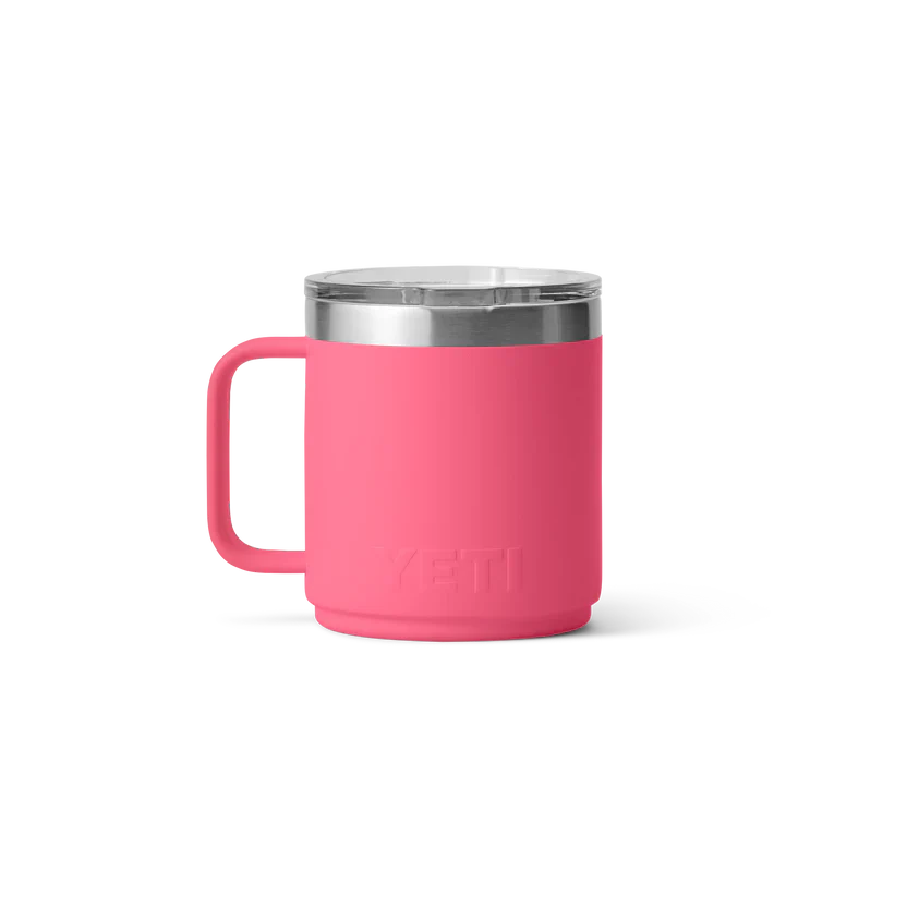 YETI Rambler 10 OZ (296ml) Stackable Mug With Magslider Lid - Tropical Pink - Image 3