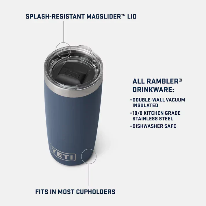 YETI Rambler 10 OZ (296ml) Tumbler With Magslider Lid - Tropical Pink - Image 7