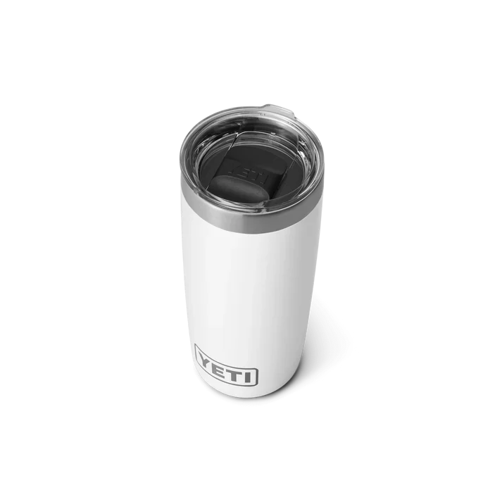YETI Rambler 10 OZ (296ml) Tumbler With Magslider Lid - White - Image 3