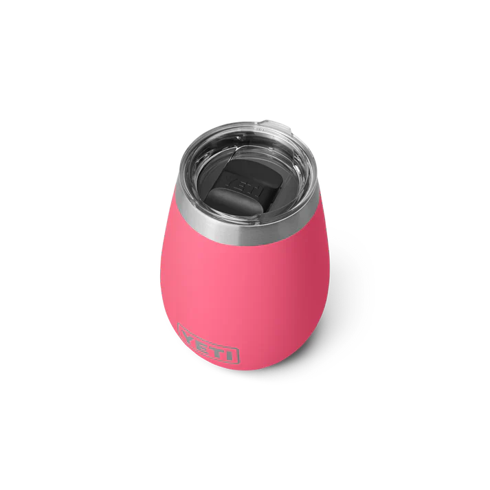 YETI Rambler 10 OZ (296ml) Wine Tumbler With Magslider Lid - Tropical Pink - Image 2