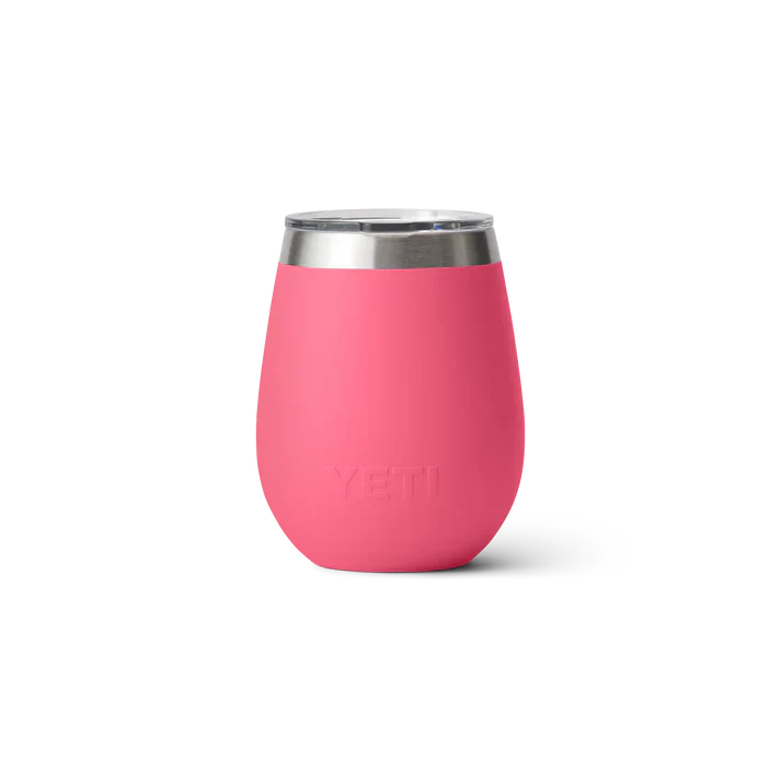 YETI Rambler 10 OZ (296ml) Wine Tumbler With Magslider Lid - Tropical Pink - Image 3