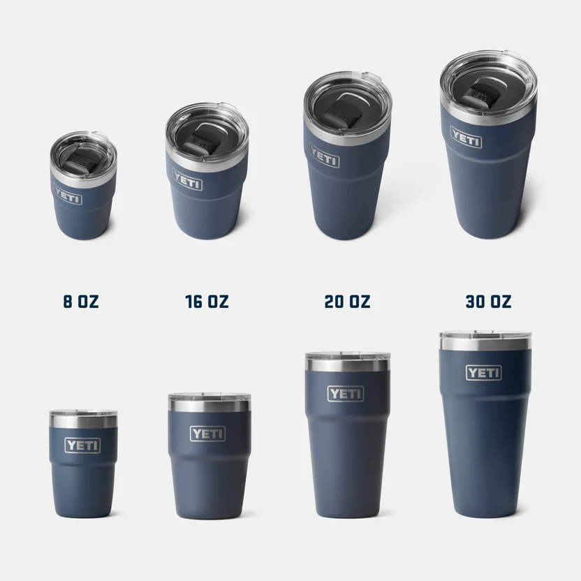 YETI Rambler 20 OZ (591ml) Stackable Cup With Magslider Lid - Tropical Pink - Image 6