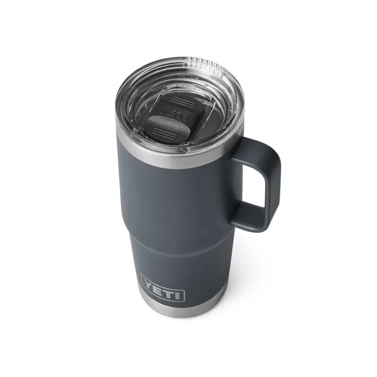 YETI Rambler 20 OZ (591ml) Travel Mug With Stronghold Lid - Charcoal - Image 2