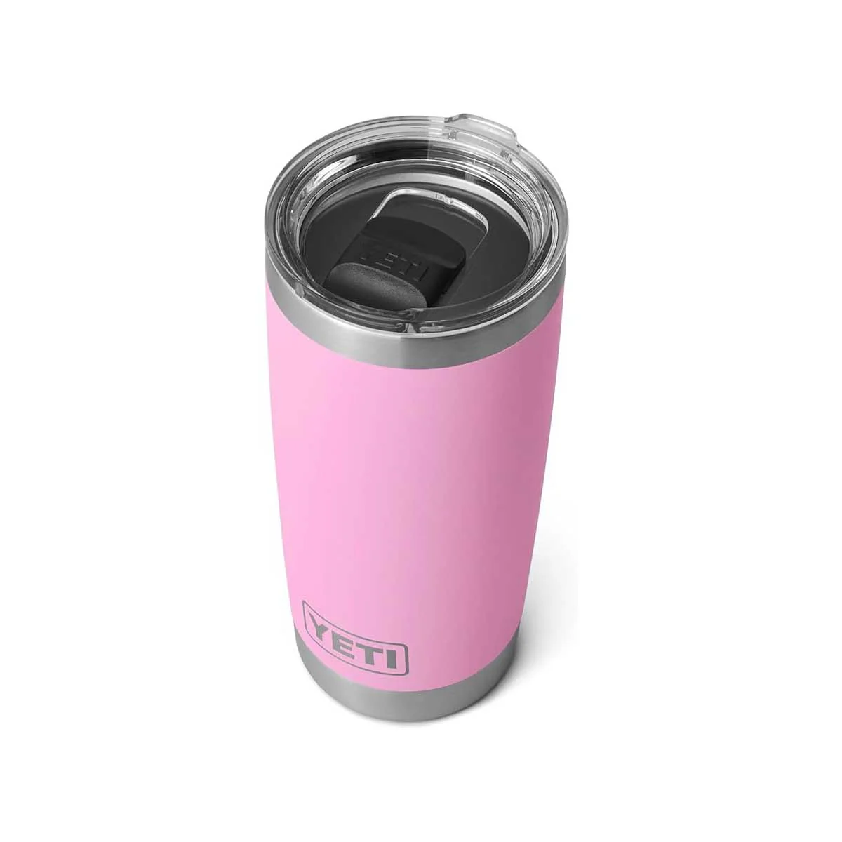 YETI Rambler 20 OZ (591ml) Tumbler With Magslider Lid - Power Pink - Image 2