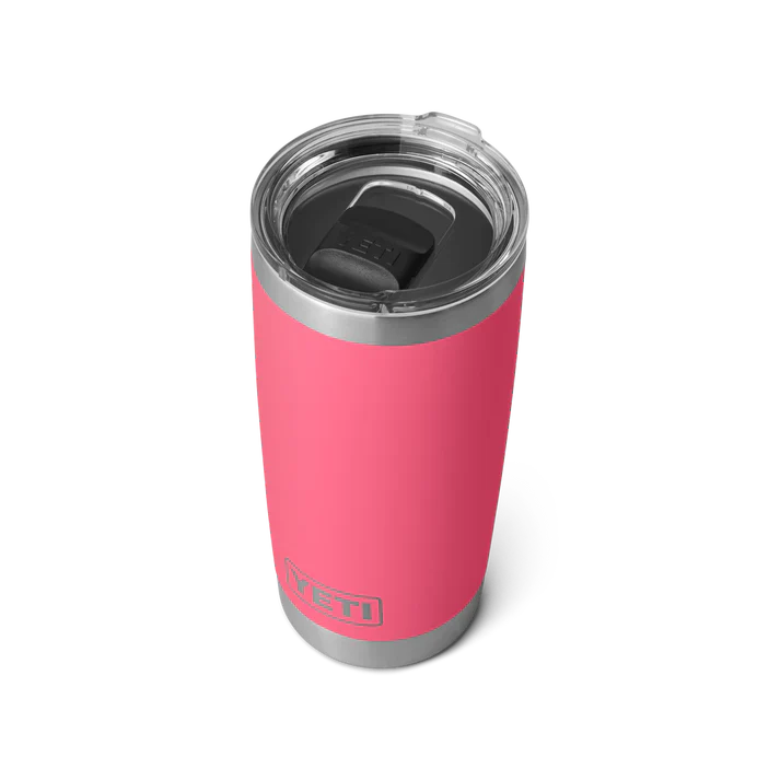 YETI Rambler 20 OZ (591ml) Tumbler With Magslider Lid - Tropical Pink - Image 2