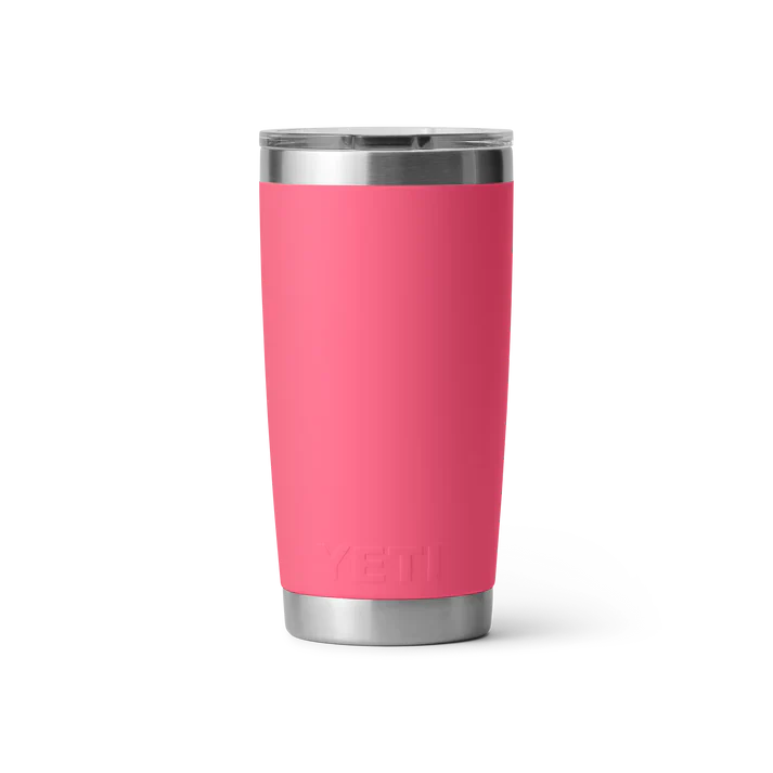 YETI Rambler 20 OZ (591ml) Tumbler With Magslider Lid - Tropical Pink - Image 3