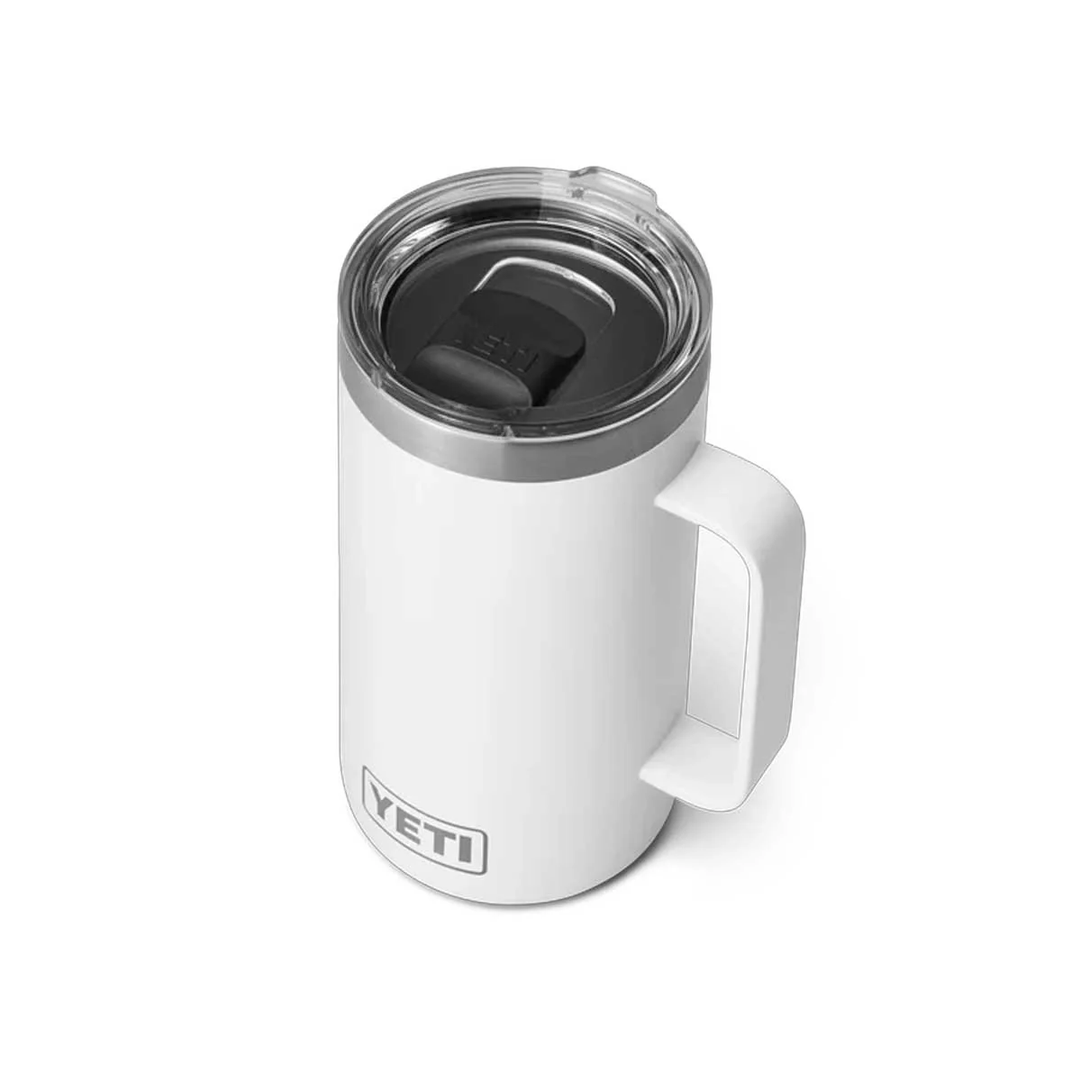YETI Rambler 24 OZ (709ml) Mug With Magslider Lid - White - Image 2