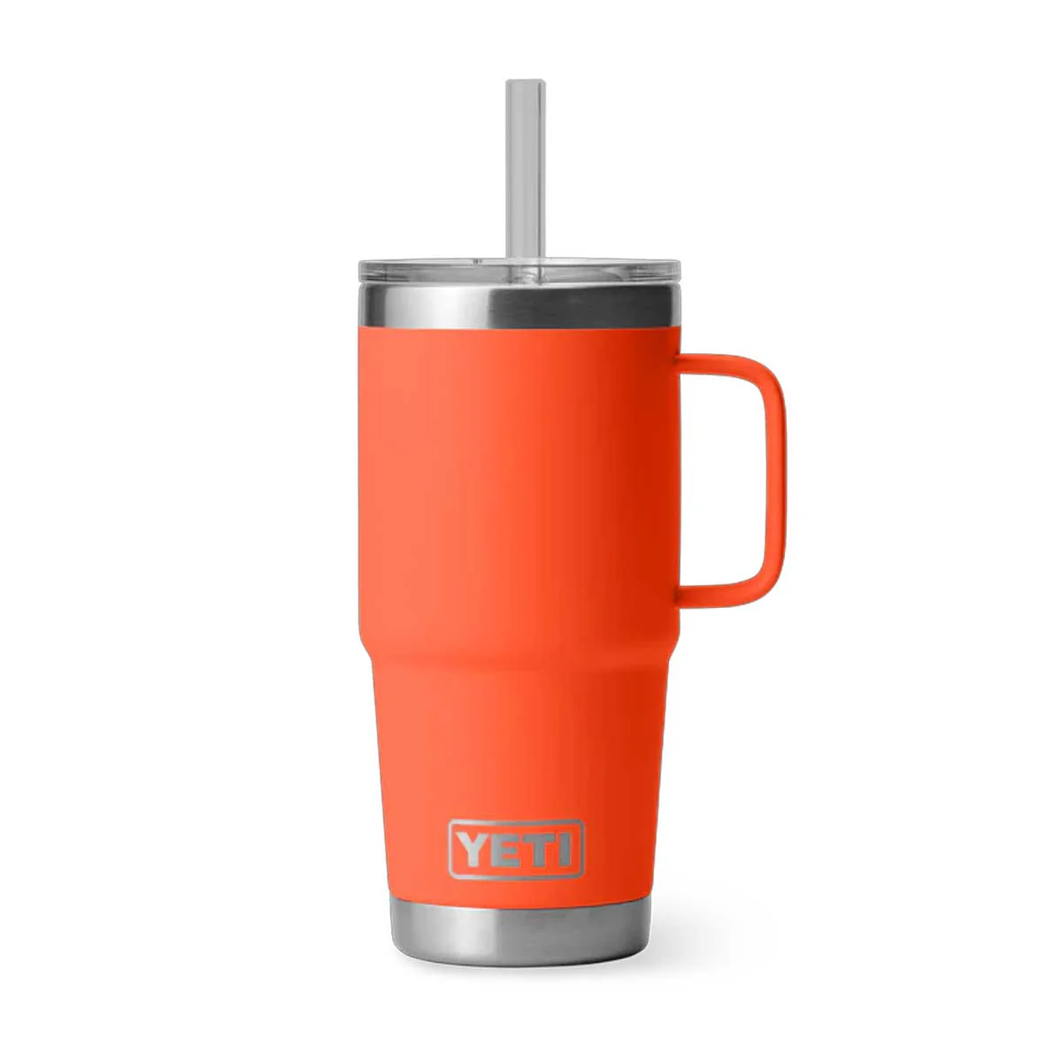 YETI Rambler 25 OZ (739ml) Straw Mug With Straw Lid - Papaya