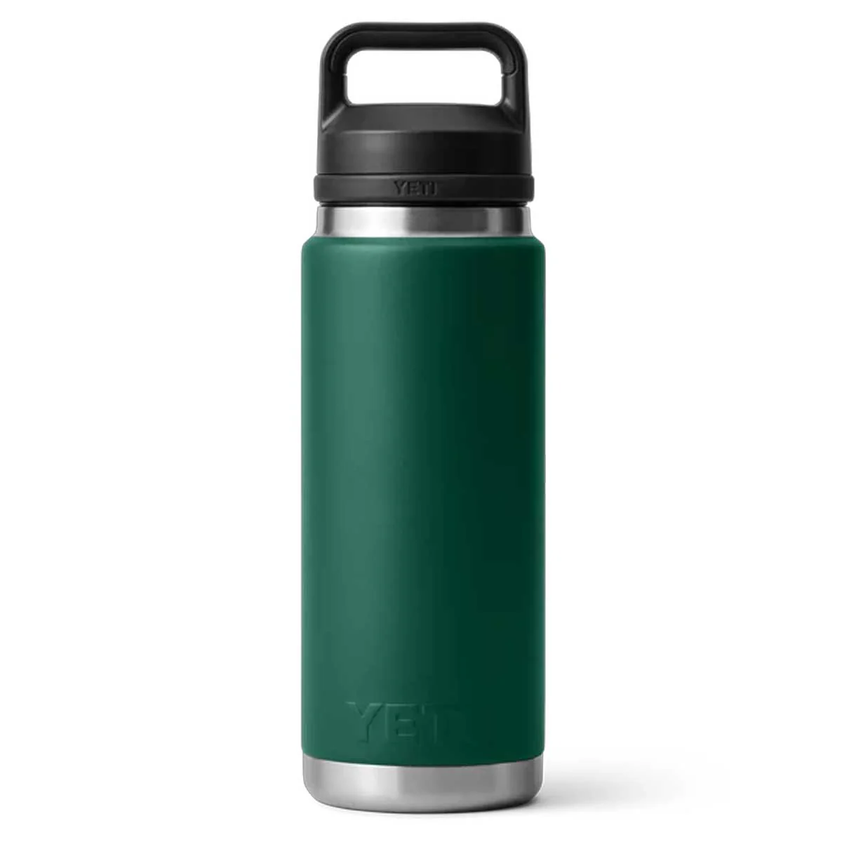 YETI Rambler 26 OZ (769ml) Bottle With Chug Cap - Black Forest Green - Image 3