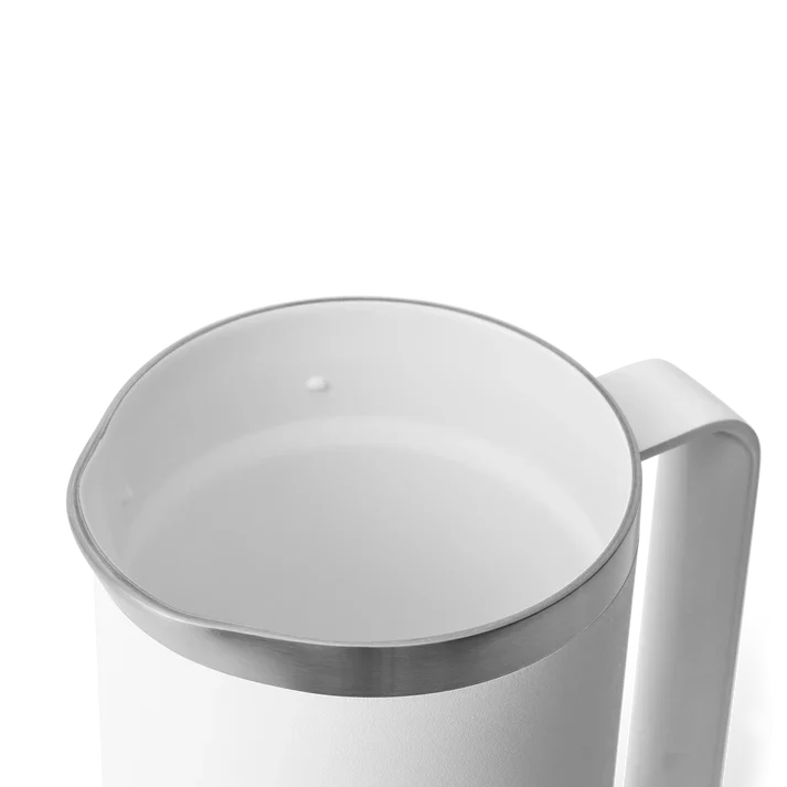YETI Rambler 34 OZ French Press Cafetiere - White - Image 5
