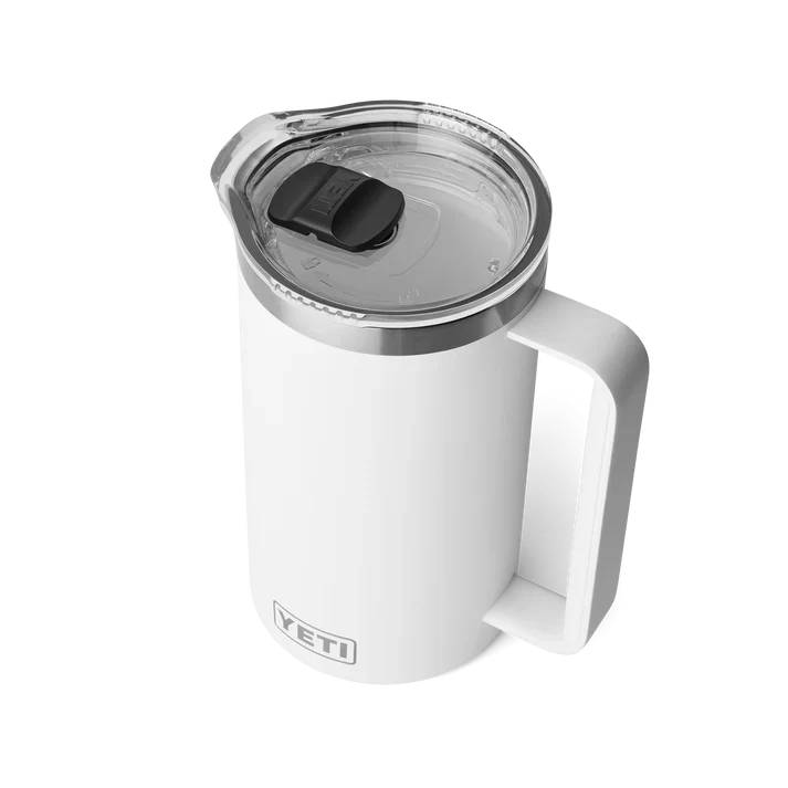 YETI Rambler 34oz (1L) Pitcher MagSlider Lid - White - Image 3