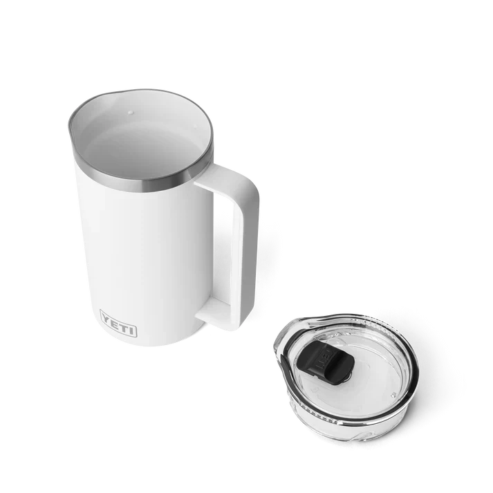 YETI Rambler 34oz (1L) Pitcher MagSlider Lid - White - Image 4