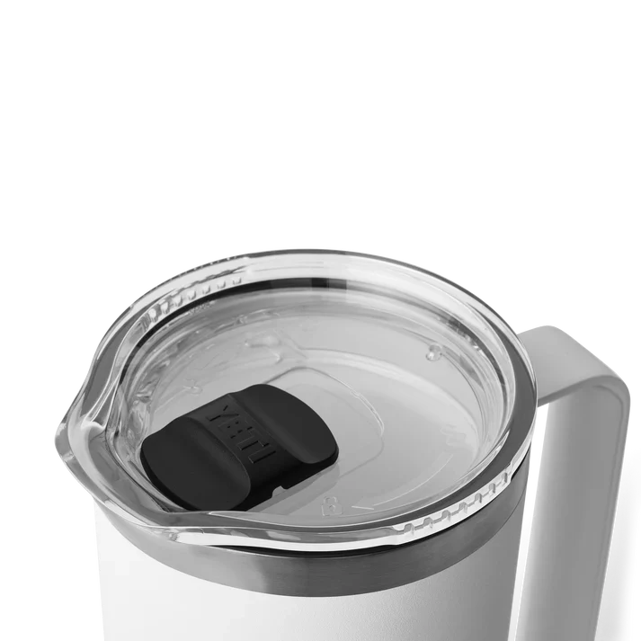 YETI Rambler 34oz (1L) Pitcher MagSlider Lid - White - Image 5