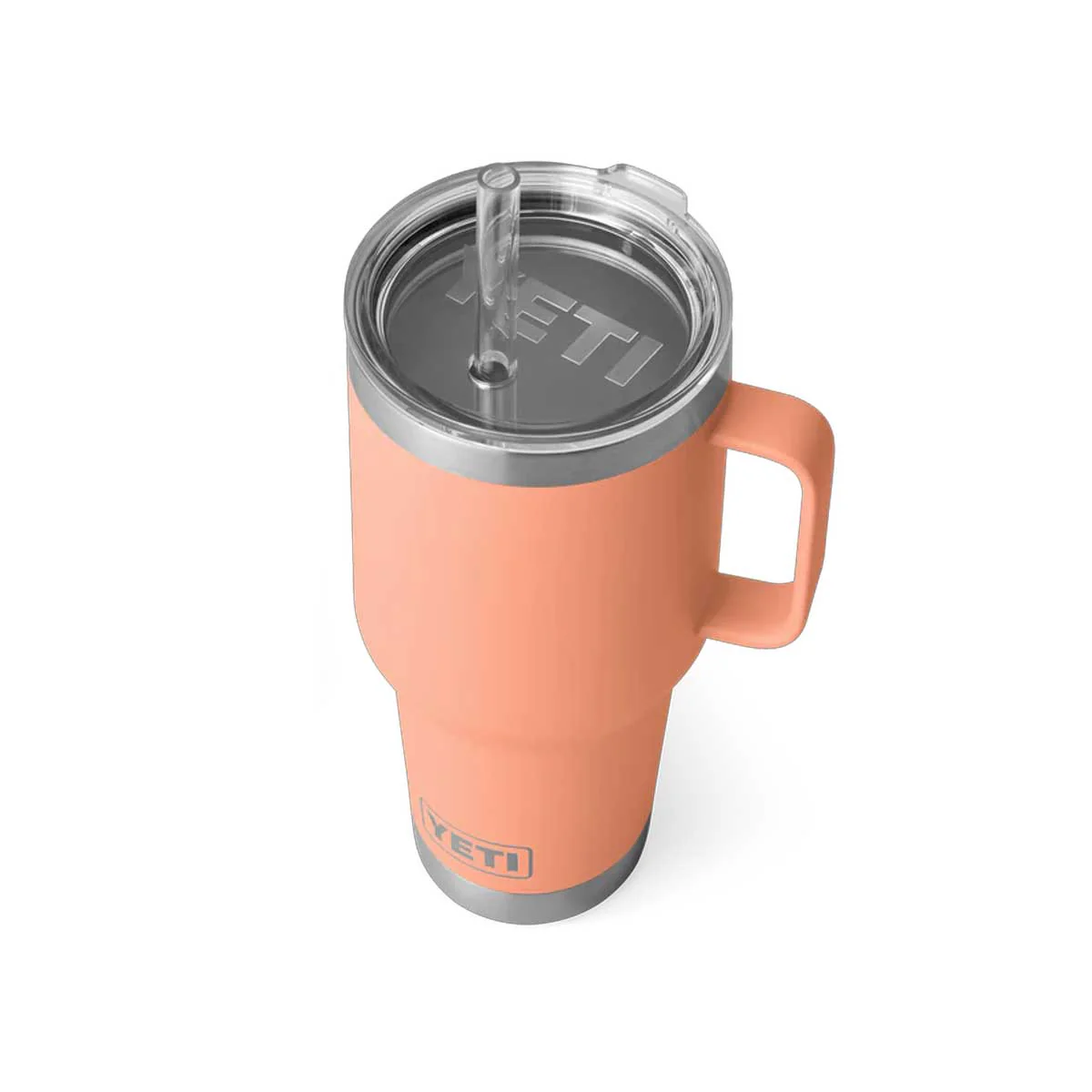 YETI Rambler 35 OZ (994ml) Straw Mug With Straw Lid - Lowcountry Peach - Image 2
