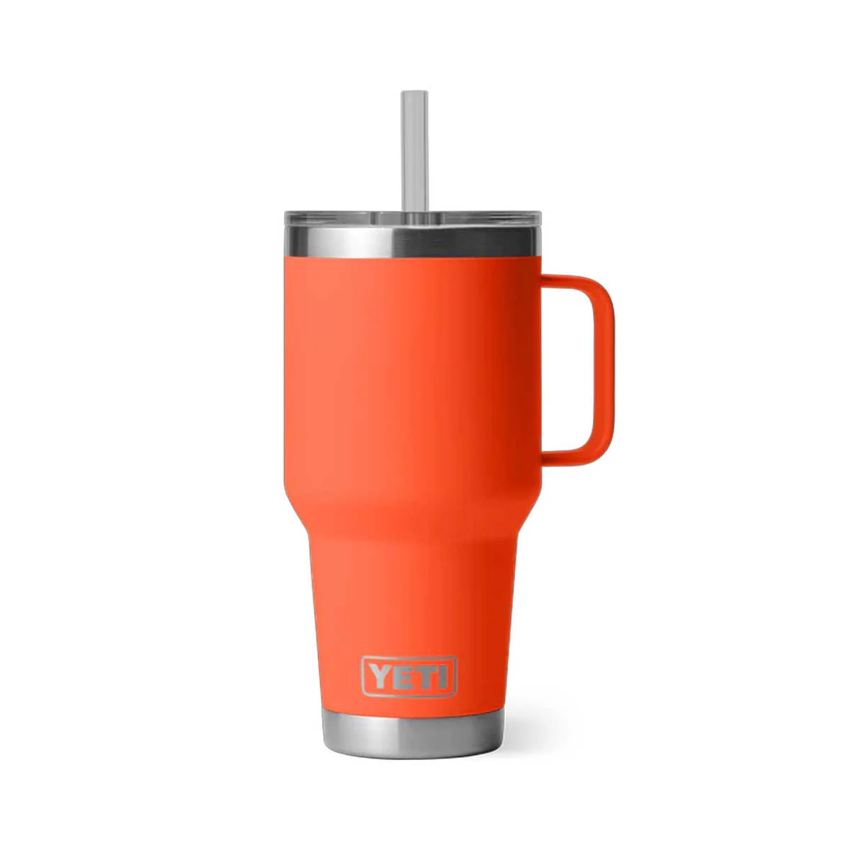 YETI Rambler 35 OZ (994ml) Straw Mug With Straw Lid - Papaya
