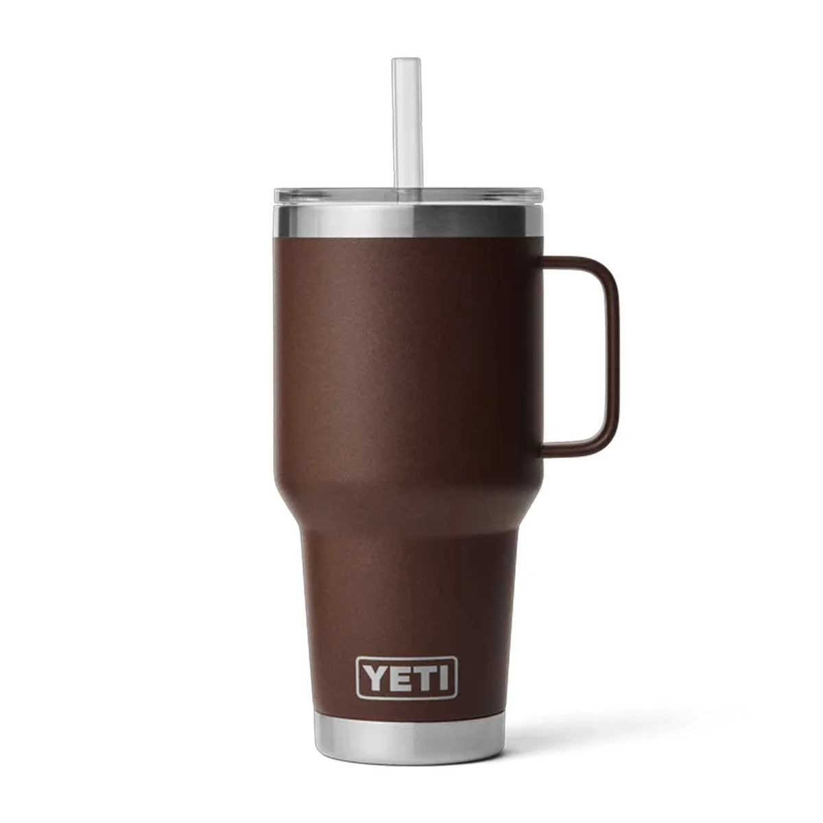 YETI Rambler 35 OZ (994ml) Straw Mug With Straw Lid - Wetlands Brown