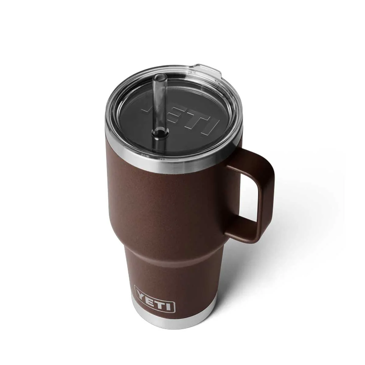 YETI Rambler 35 OZ (994ml) Straw Mug With Straw Lid - Wetlands Brown - Image 2