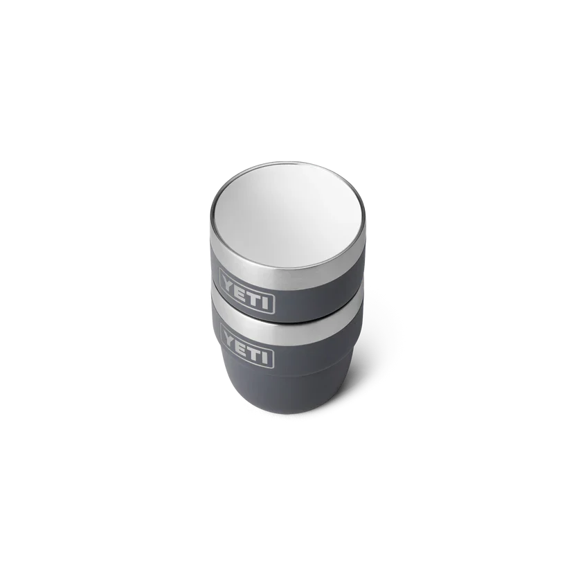 YETI Rambler 4 OZ (118ml) Stackable Espresso Cups - Charcoal - Image 10