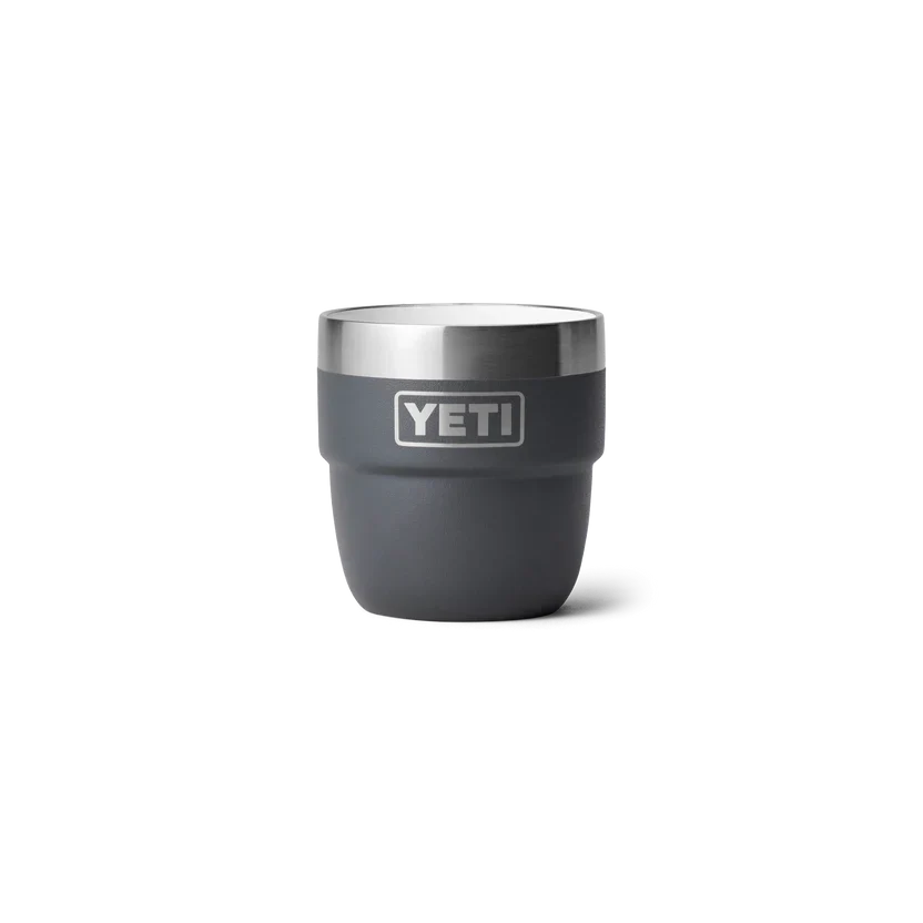 YETI Rambler 4 OZ (118ml) Stackable Espresso Cups - Charcoal - Image 6