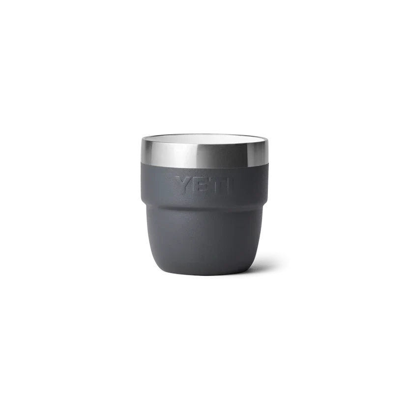 YETI Rambler 4 OZ (118ml) Stackable Espresso Cups - Charcoal - Image 7